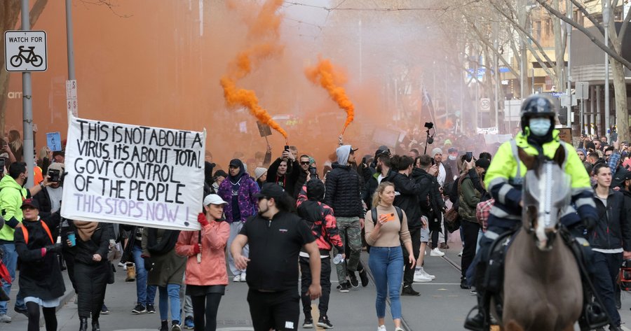 COVID - Anti Government demonstrations 